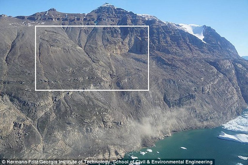 Κατολίσθηση προκάλεσε το τσουνάμι «γίγας» στη Γροιλανδία - Κύματα ύψους 90 μέτρων (pics & vid)