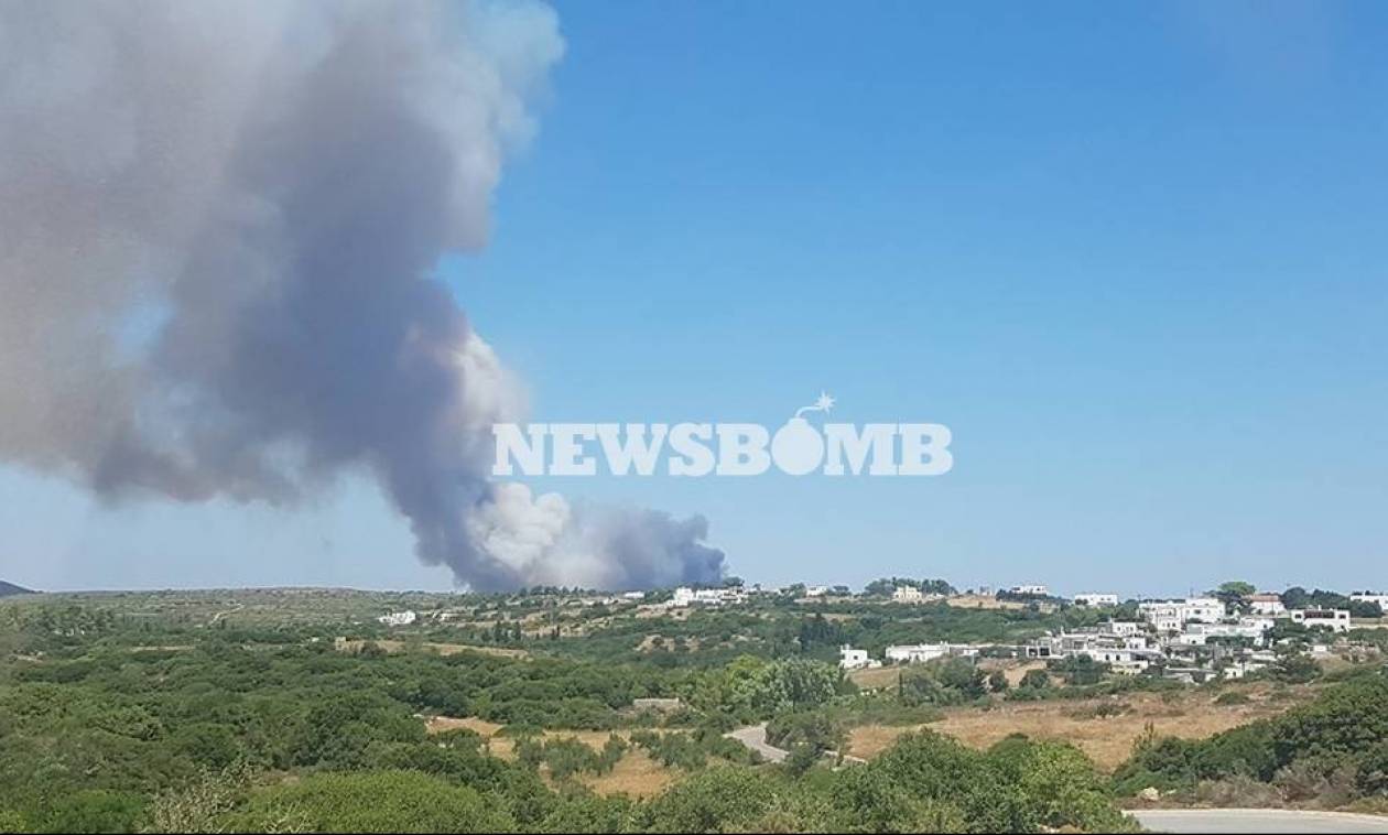 Φωτιά Κύθηρα: Αναζωπυρώθηκε η μεγάλη πυρκαγιά - Εκκενώθηκε οικισμός