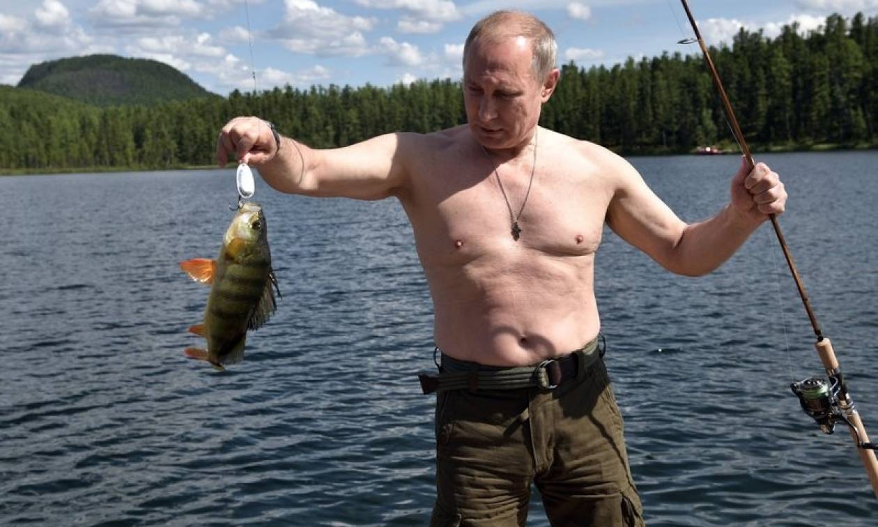 Oι διακοπές του Πούτιν - Δείτε τι έκανε στις λίμνες της Σιβηρίας (pics)