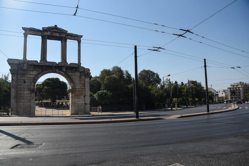 Οι δρόμοι της Αθήνας τον Αύγουστο (pics)