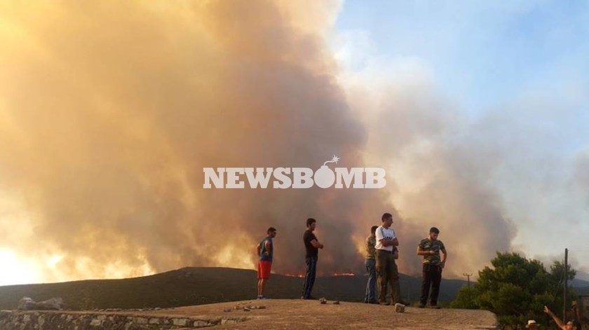 «Κόλαση» φωτιάς στα Κύθηρα: Τεράστια καταστροφή στο νησί - «Στάχτη» 20.000 στρέμματα