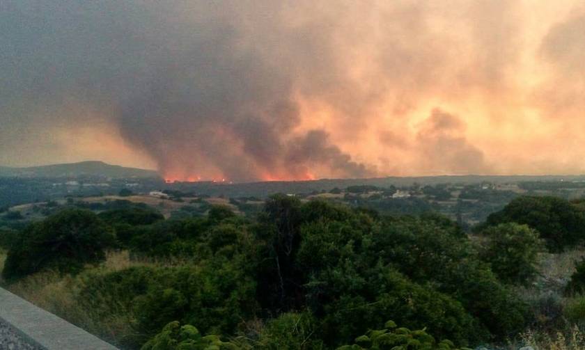 Wildfire mostly contained in Kythera, official says