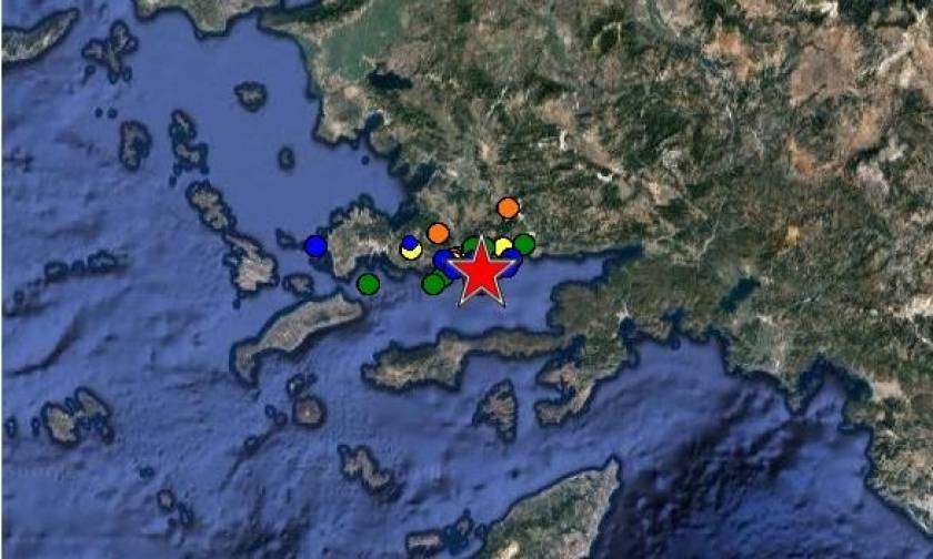 Moderate quake jolts Kos; no damages or injuries reported