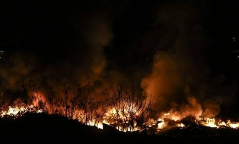 Φωτιά: Σε εξέλιξη πυρκαγιές στα Αμπέλια και τη Ρίγανη Αιτωλοακαρνανίας