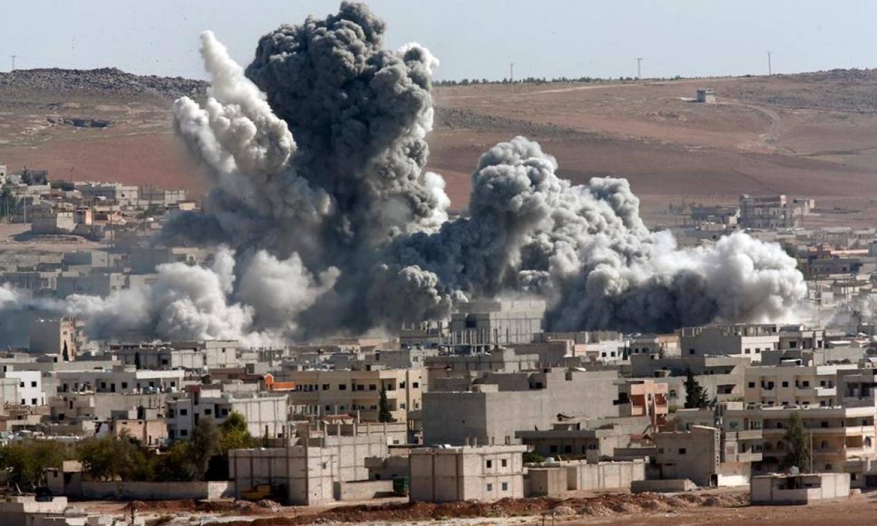 Συρία: 29 νεκροί σε αεροπορικά πλήγματα του διεθνούς συνασπισμού στη Ράκα