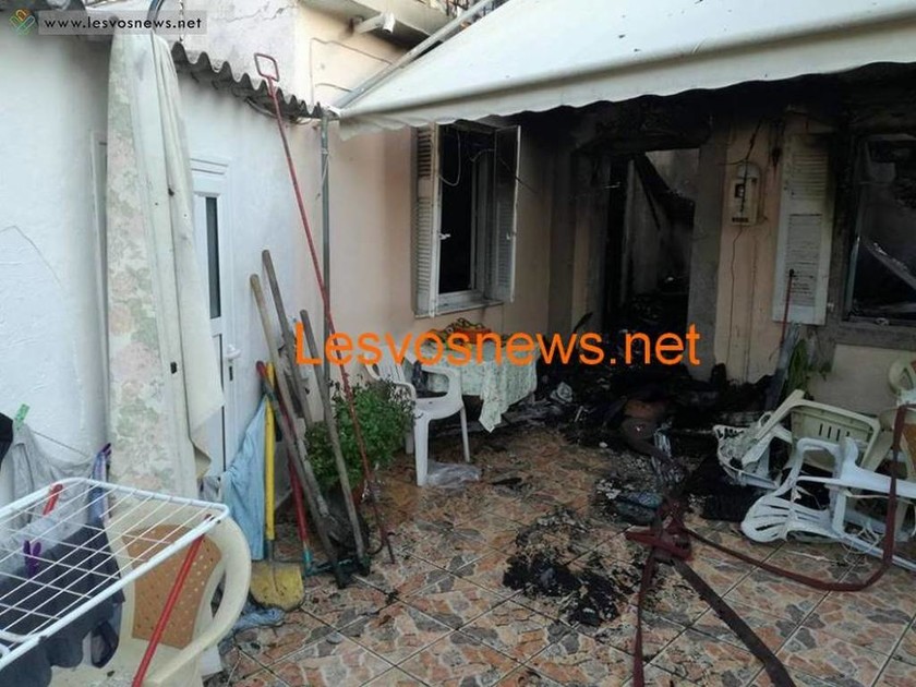 Οικογενειακή τραγωδία στη Μυτιλήνη: Μητέρα είδε τα δύο παιδιά της να καίγονται (pics)