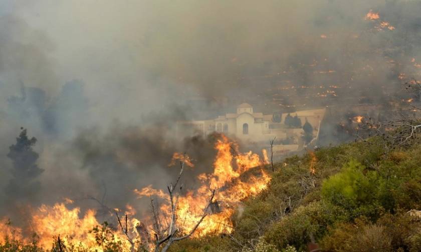 Ελλάδα στις φλόγες με ρεκόρ πυρκαγιών - 91 φωτιές μέσα σε 24 ώρες!