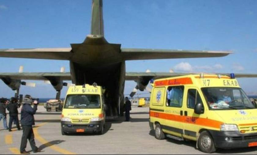 Αερογέφυρα για τρεις ασθενείς από την Κω στην Κρήτη