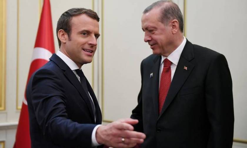 Τηλεφωνική επικοινωνία Μακρόν-Ερντογάν - Την ανησυχία του εξέφρασε ο Γάλλος Πρόεδρος