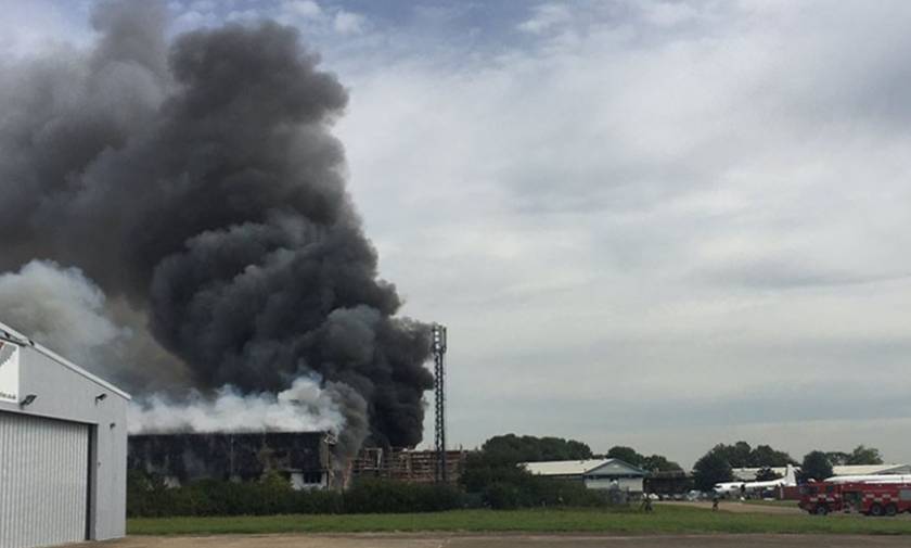 Έκρηξη κοντά στο αεροδρόμιο Σάουθεντ της Αγγλίας