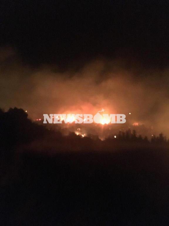 Φωτιά ΤΩΡΑ: Μεγάλη πυρκαγιά στη Κεφαλονιά - Απειλούνται οικισμοί