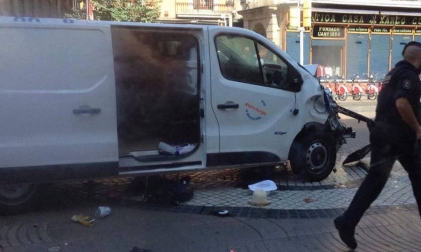 Τρομοκρατική επίθεση Βαρκελώνη: Αυτή ήταν η πορεία θανάτου του βαν (χάρτης)