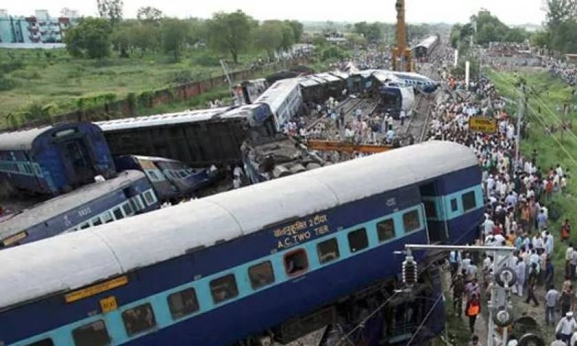 Ασύλληπτη τραγωδία στην Ινδία: Τουλάχιστον 10 νεκροί και 150 τραυματίες από εκτροχιασμό τρένου