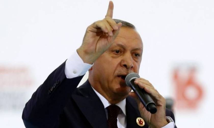 Ερντογάν: Δεν θα επιτρέψουμε ποτέ κουρδικό κράτος στη βόρεια Συρία