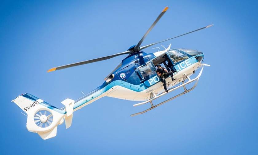 Ρέθυμνο: Ελικόπτερο της ΕΛ.ΑΣ εντόπισε «δάσος» κάνναβης με 1.512 δενδρύλλια