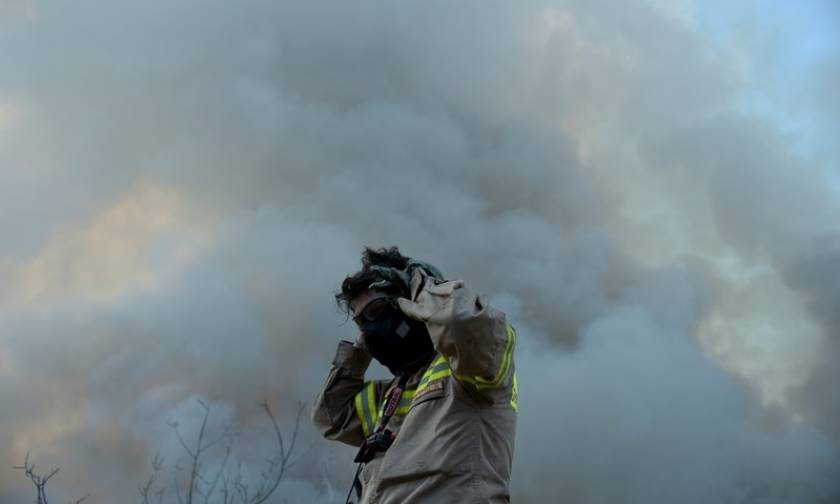 Φωτιά-ΤΩΡΑ: Πυρκαγιά στο Δεμάτι Ηρακλείου