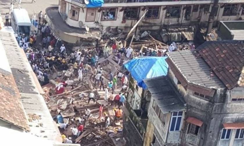 Ινδία: Κατάρρευση κτηρίου με δύο νεκρούς - Αγωνιώδεις έρευνες για επιζώντες