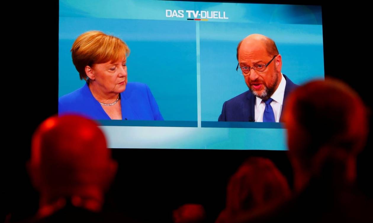 Γερμανικές εκλογές: Νίκη για τη Μέρκελ στην τηλεμαχία σύμφωνα με δημοσκόπηση