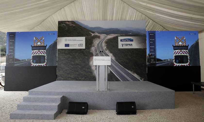 PM Tsipras inaugurates Ionian highway