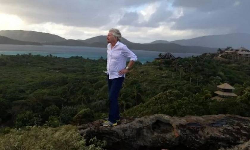 Τυφώνας Ίρμα: Αρνείται να εγκαταλείψει το ιδιωτικό του νησί ο Ρίτσαρντ Μπράνσον (pics)