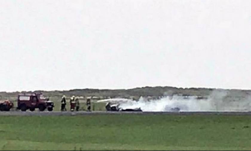 Ουαλία: Συνετρίβη αεροσκάφος κατά την προσγείωση - Νεκρός ο πιλότος