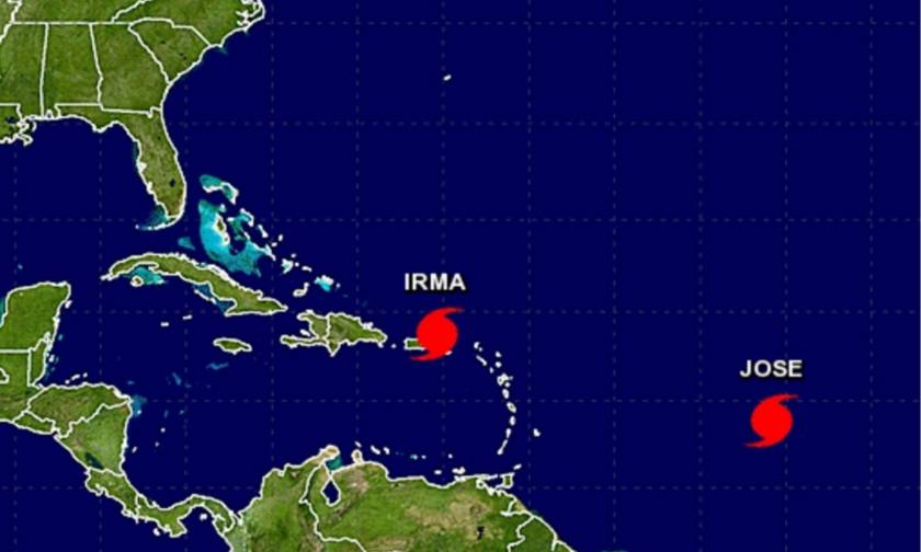Ο τυφώνας Χοσέ θα σαρώσει την Καραϊβική