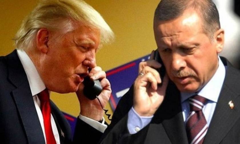Έκτακτη τηλεφωνική συνομιλία Τραμπ - Ερντογάν - Τι συζήτησαν οι δύο πρόεδροι