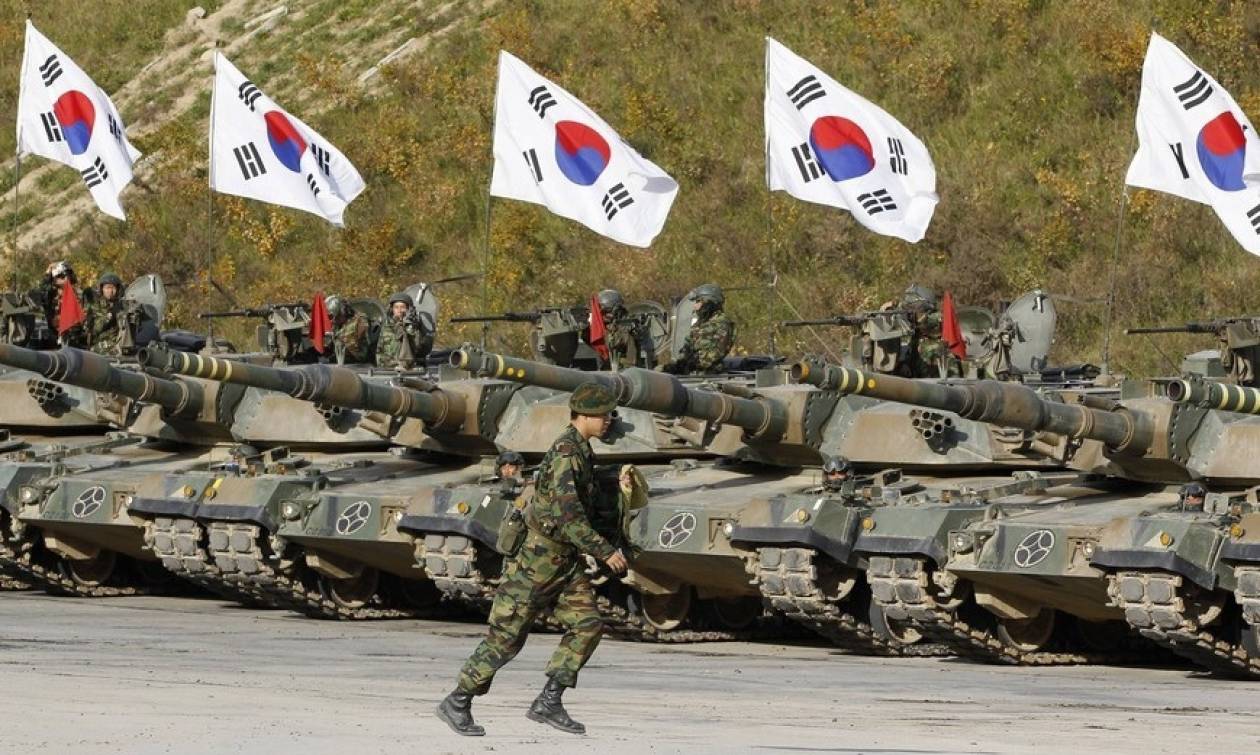 Η Νότια Κορέα απάντησε στην Πιονγιάνγκ με στρατιωτικές ασκήσεις