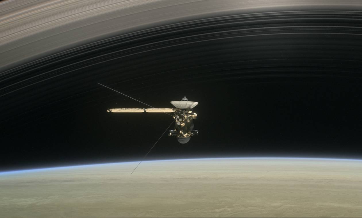 Σήμερα το Cassini... αυτοκτονεί στον Κρόνο
