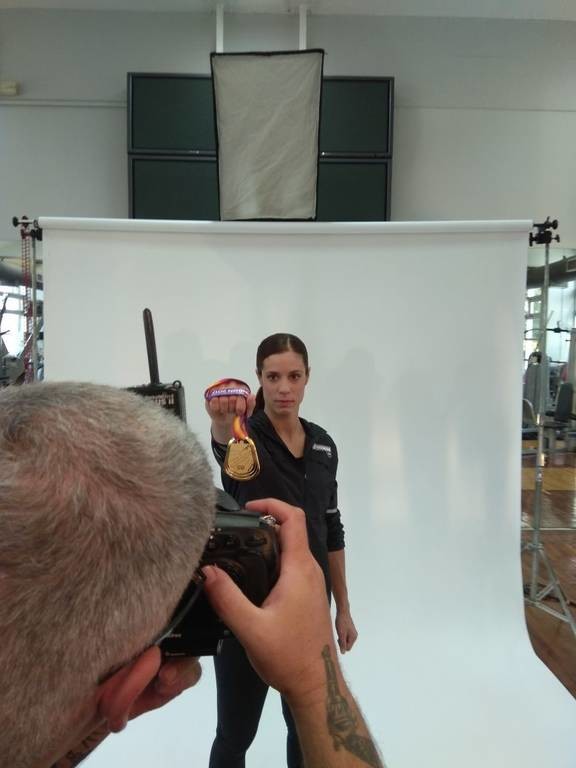 Κατερίνα Στεφανίδη: Η backstage φωτογράφιση της υπερ-πρωταθλήτριας