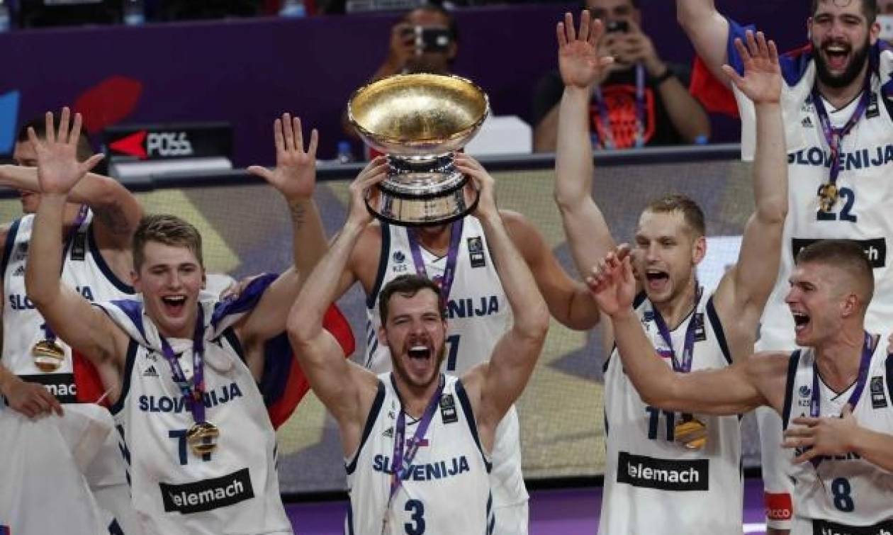 EuroBasket 2017: Πρωταθλήτρια Ευρώπης η Σλοβενία με συγκλονιστικό Ντράγκιτς
