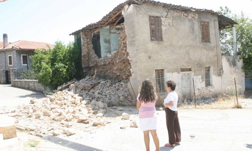 Σεισμός Ελλάδα: Μέχρι 31/12 οι αιτήσεις για αποκατάσταση των ζημιών από τους σεισμούς του 2013-14
