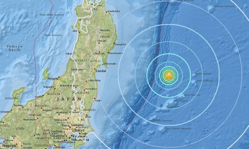 Μεγάλος σεισμός στην Ιαπωνία – Μερικά χιλιόμετρα από τις πυρηνικές εγκαταστάσεις της Φουκοσίμα