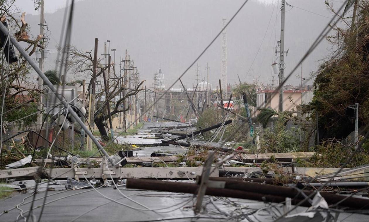 Κυκλώνας Μαρία: Ο Τραμπ κήρυξε σε κατάσταση φυσικής καταστροφής το Πουέρτο Ρίκο (vid)