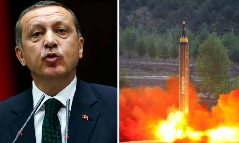Ερντογάν όπως... Κιμ Γιονγκ Ουν: Θέλει βαλλιστικούς πυραύλους σαν της Βόρειας Κορέας