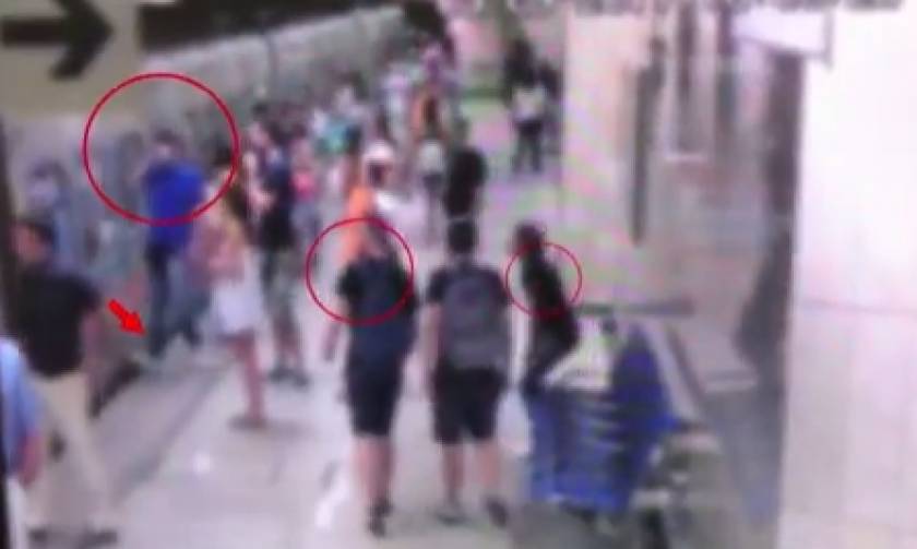 Αποκαλυπτικό βίντεο: Έτσι «χτυπούσαν» οι πορτοφολάδες στο Μετρό – Καρέ-καρέ η δράση τους
