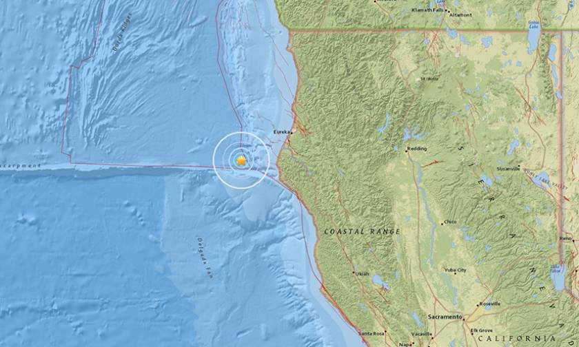Μεγάλος σεισμός στην Καλιφόρνια
