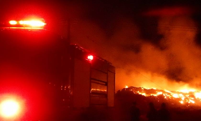 Ολονύχτια μάχη με τις φλόγες στη Μόλα Καλύβα της Κασσάνδρας