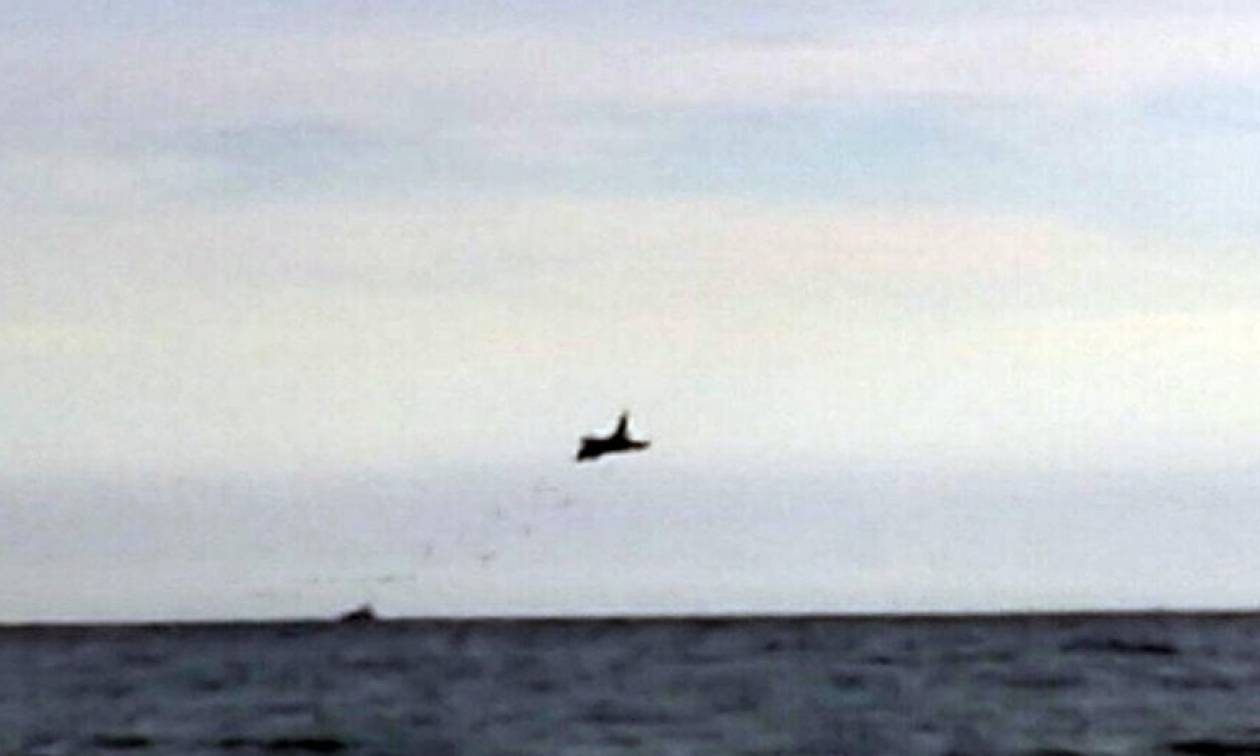 Ιταλία: Στρατιωτικό αεροσκάφος κατέπεσε στη θάλασσα – Αγωνία για τον πιλότο (pics & vid)