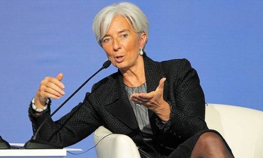 «Καμπανάκι» ΔΝΤ για τα κόκκινα δάνεια - Συνάντηση Λαγκάρντ με Έλληνες τραπεζίτες