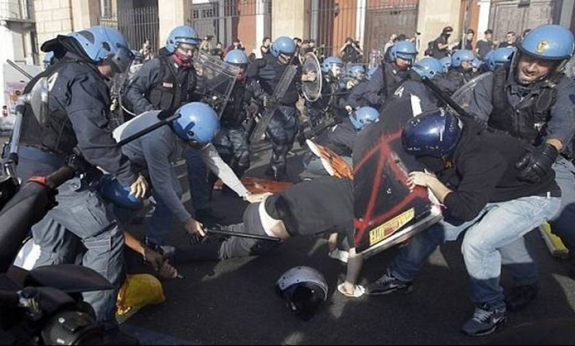 Ιταλία: Τρεις προσαγωγές στις διαδηλώσεις κατά της συνόδου των G7 (vid)