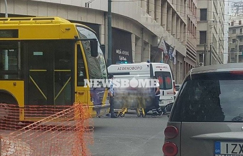 ΕΚΤΑΚΤΟ: Τροχαίο ατύχημα στην Πατησίων (pics)