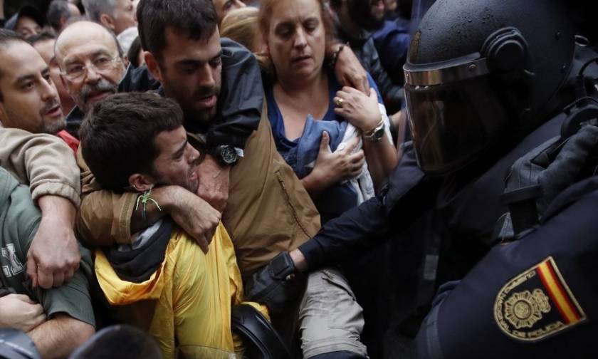 Σφοδρές αντιδράσεις στο Ευρωκοινοβούλιο για τα όσα συνέβησαν στην Καταλονία