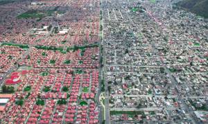 Viral: Ο ταξικός διαχωρισμός ανάμεσα σε πλούσιους και φτωχούς με τη «ματιά» ενός drone (Pics)