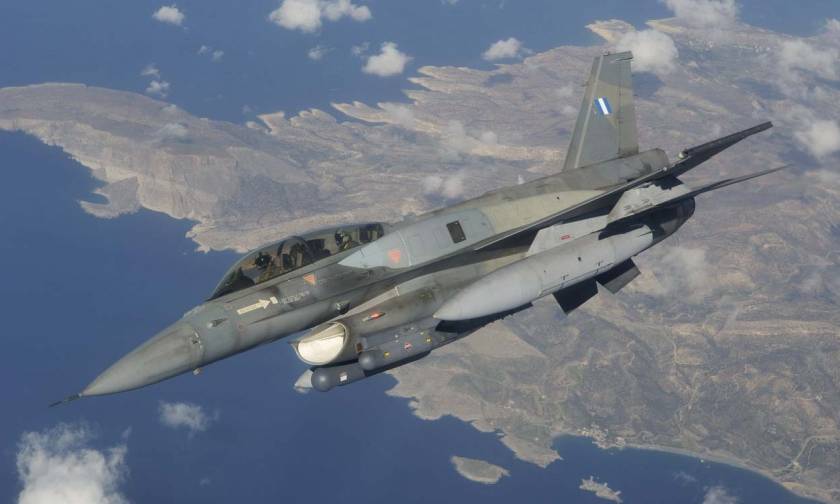 Θρίλερ με ελληνικό F-16! Μηχανική βλάβη πάνω από τη Ρόδο