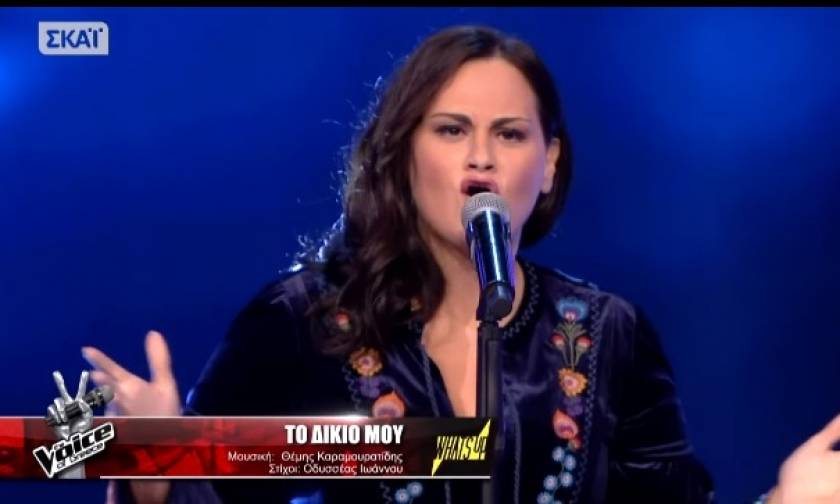 Η Κρητικιά τραγουδίστρια που ενθουσίασε τους κριτές του The Voice (video)