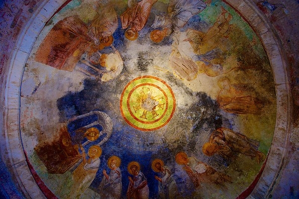 Ceiling fresco St. Nicholas Church Demre