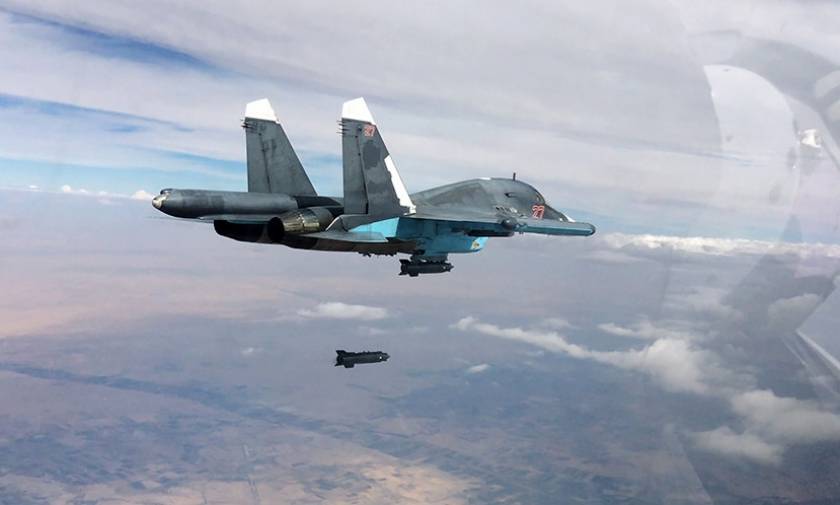 Ρωσικά μαχητικά κονιορτοποίησαν στρατηγείο του ISIS στη Συρία – Νεκροί τουλάχιστον 120 τζιχαντιστές
