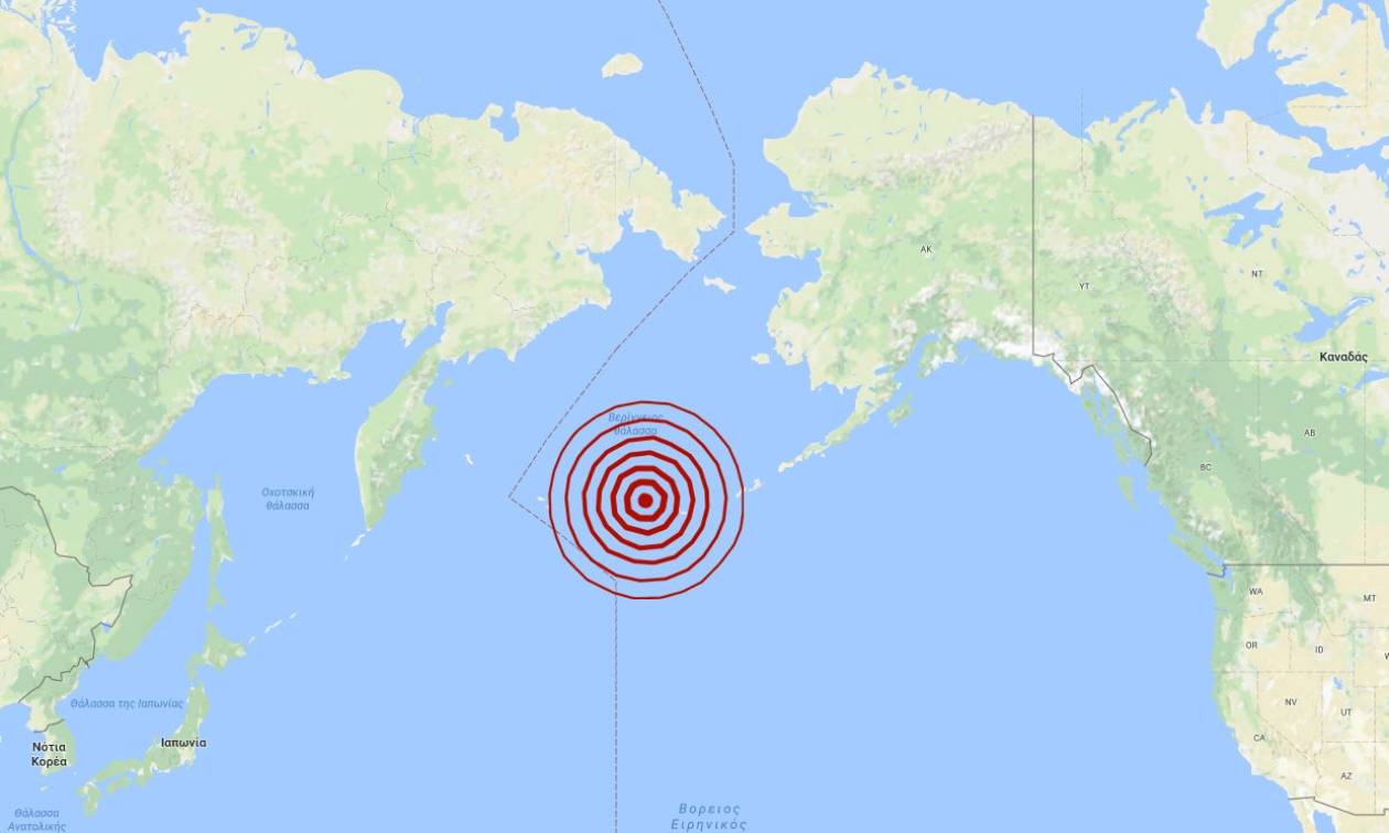 Ισχυρός σεισμός 6,6 Ρίχτερ στις Αλεούτιες νήσους