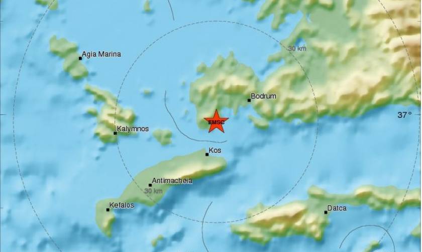 Σεισμός ΤΩΡΑ: Ταρακουνήθηκε πάλι η Κως